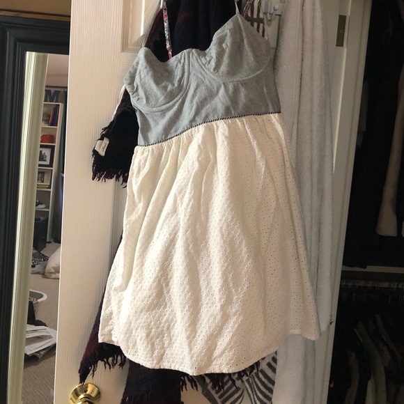 Roxy Blue/White Dress - Picture 1 of 3